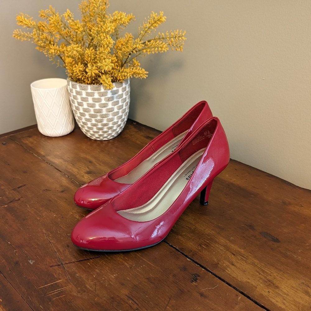 Shiny Red Heels